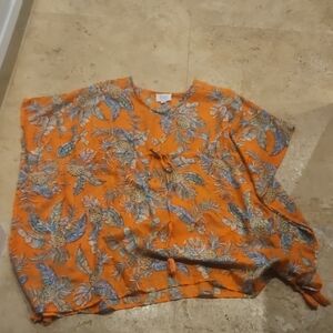 Beachlunchlounge Vibrant Orange Coverup